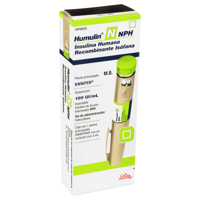 Humulin N Nph Pluma 100Unid/Ml 3Ml (Insulina Humana) - WeCare Pharma