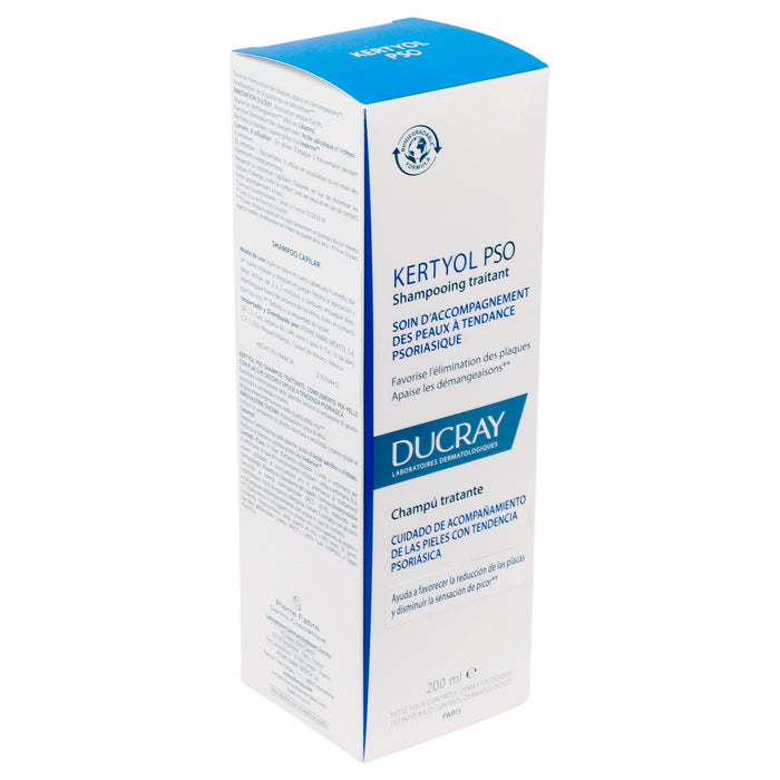 Ducray Kertyol Pso Shampoo Antipicor 200Ml 2 - 3282779293440