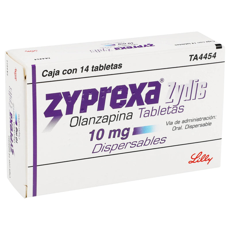 Zyprexa Zydis Disp 10Mg Con 14 Tabletas (Olanzapina) - WeCare Pharma