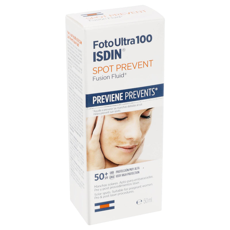 Isdin Foto Ultra100 Spot Prevent Fusion Fluid Fps50 50Ml - WeCare Pharma