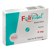 Folivital 4Mg Con 90 Tabletas (Acido Folico) - WeCare Pharma