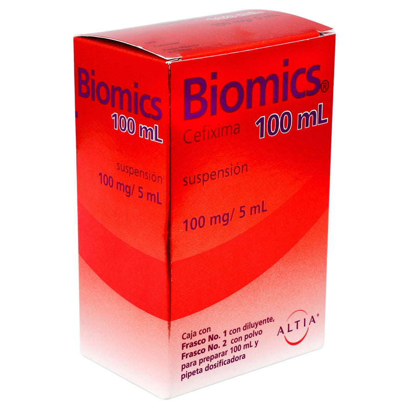 Biomics Suspensión 100Mg/5Ml 100Ml (Cefixima) - WeCare Pharma