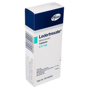 Ledertrexate 2.5Mg Con 100 Tabletas (Metotrexato) - WeCare Pharma