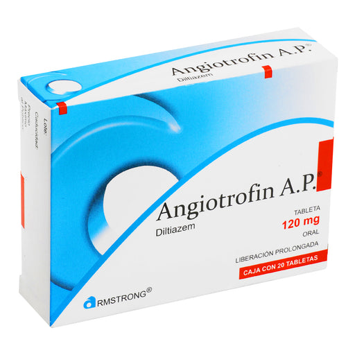 Angiotrofin Ap 120 Mg Con 20 Tabletas (Diltiazem) 2 - 7501089802040