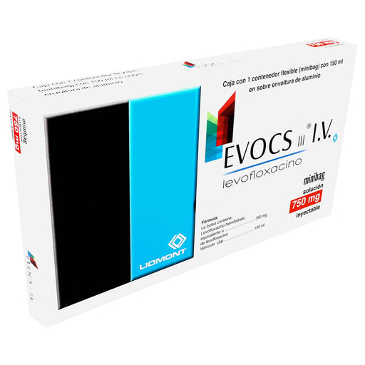 Evocs Minibag 750Mg Con 1 (Levofloxacino) - WeCare Pharma