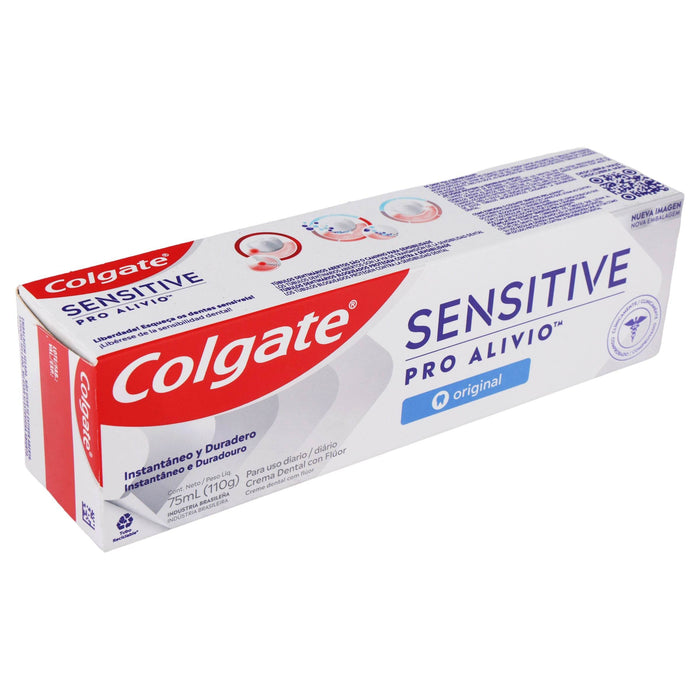 Colgate Pasta Dental Sensitive Pro-Alivio 110G - WeCare Pharma