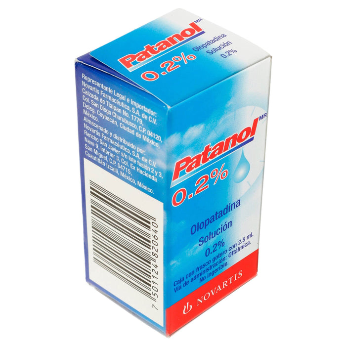 Patanol Gotas 0.2% 2.5Ml (Olopatadina) - WeCare Pharma