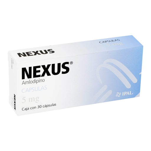 Nexus 5Mg Con 30 Tabletas (Amlodipino) - WeCare Pharma