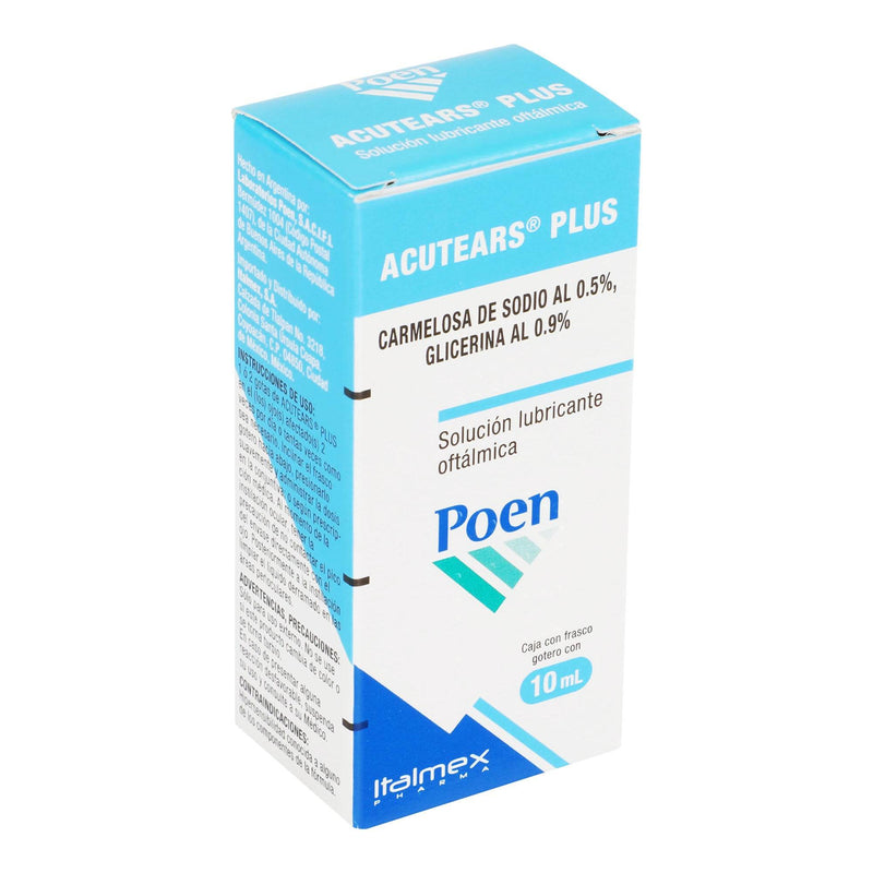 Acutears Plus Gotas 0.5%/0.9% 10Ml (Carmelosa De Sodio/Glicerina) - WeCare Pharma