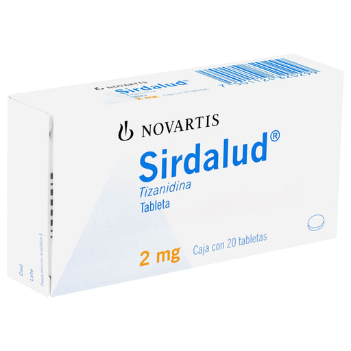 Sirdalud 2Mg Con 20 Tabletas (Tizanidina) - WeCare Pharma