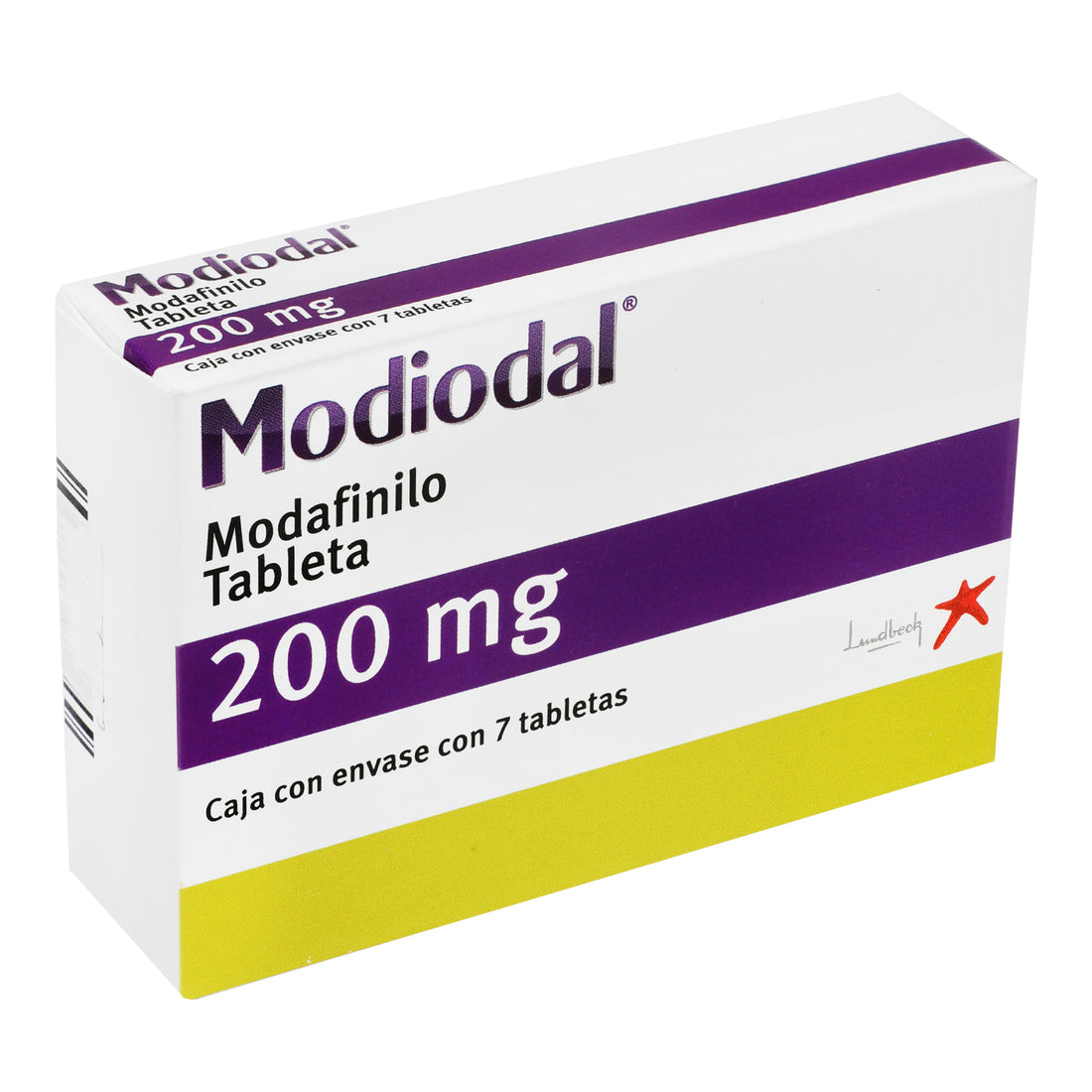 Modiodal 200Mg Con 7 Tabletas (Modafinilo) 2 - 7503003746164