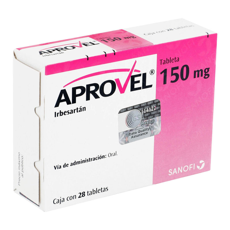Aprovel 150Mg Con 28 Tabletas (Irbesartan) - WeCare Pharma