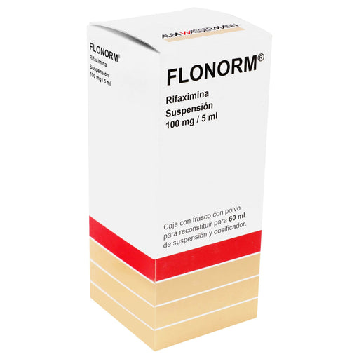 Flonorm Suspensión 100Mg/5Ml 60Ml (Rifaximina) - WeCare Pharma