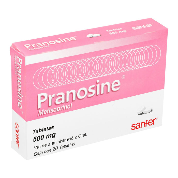 Pranosine 500Mg Con 20 Tabletas (Metisoprinol) - WeCare Pharma