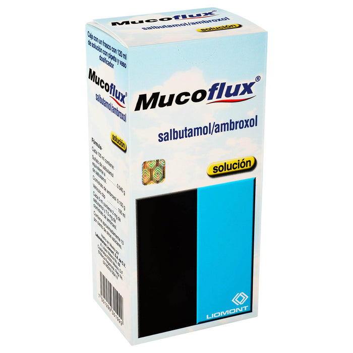Mucoflux Suspensión 150Mg/40Mg 120Ml (Salbutamol/Ambroxol) - WeCare Pharma