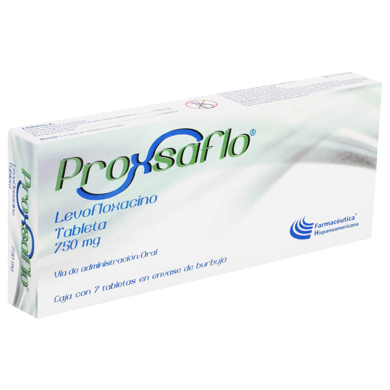 Proxsaflo 750Mg Con 7 Tabletas (Levofloxacino) - WeCare Pharma