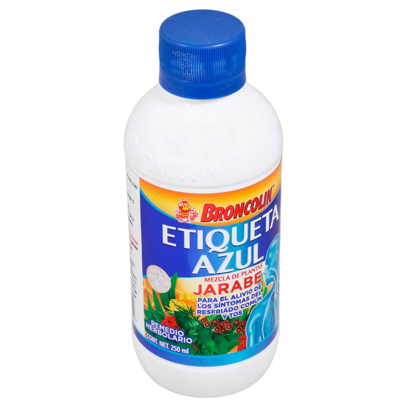 Broncolin Etiqueta Azul Jarabe 250Ml (Mezcla De Plantas) - WeCare Pharma