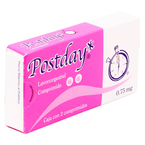 Postday 0.75Mg Con 2 Comprimidos (Levonorgestrel) - WeCare Pharma