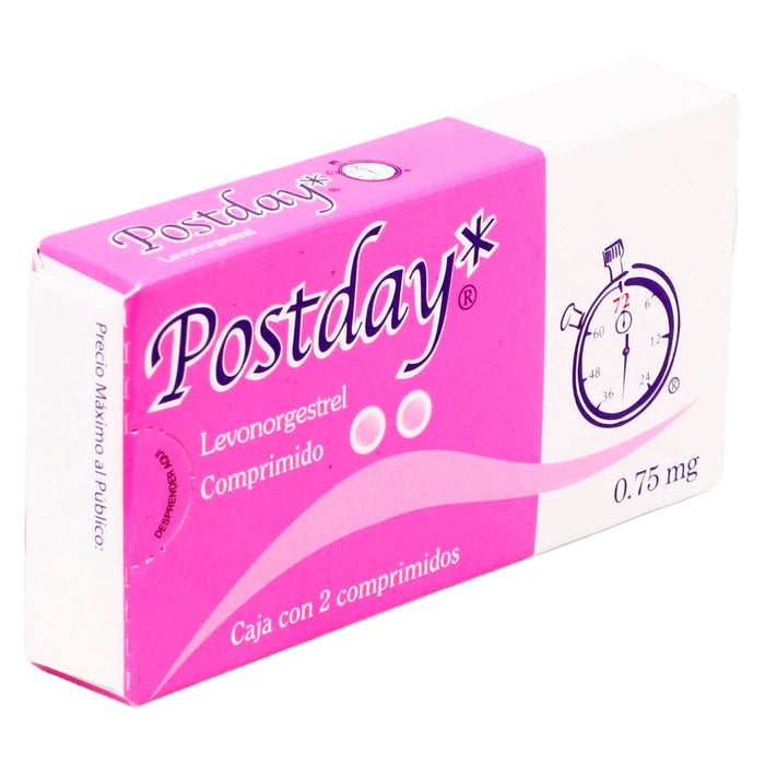 Postday 0.75Mg Con 2 Comprimidos (Levonorgestrel) - WeCare Pharma