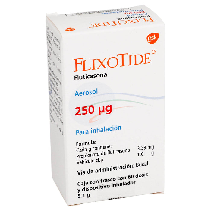 Flixotide Aerosol 250Mcg 5.1G (Fluticasona) - WeCare Pharma