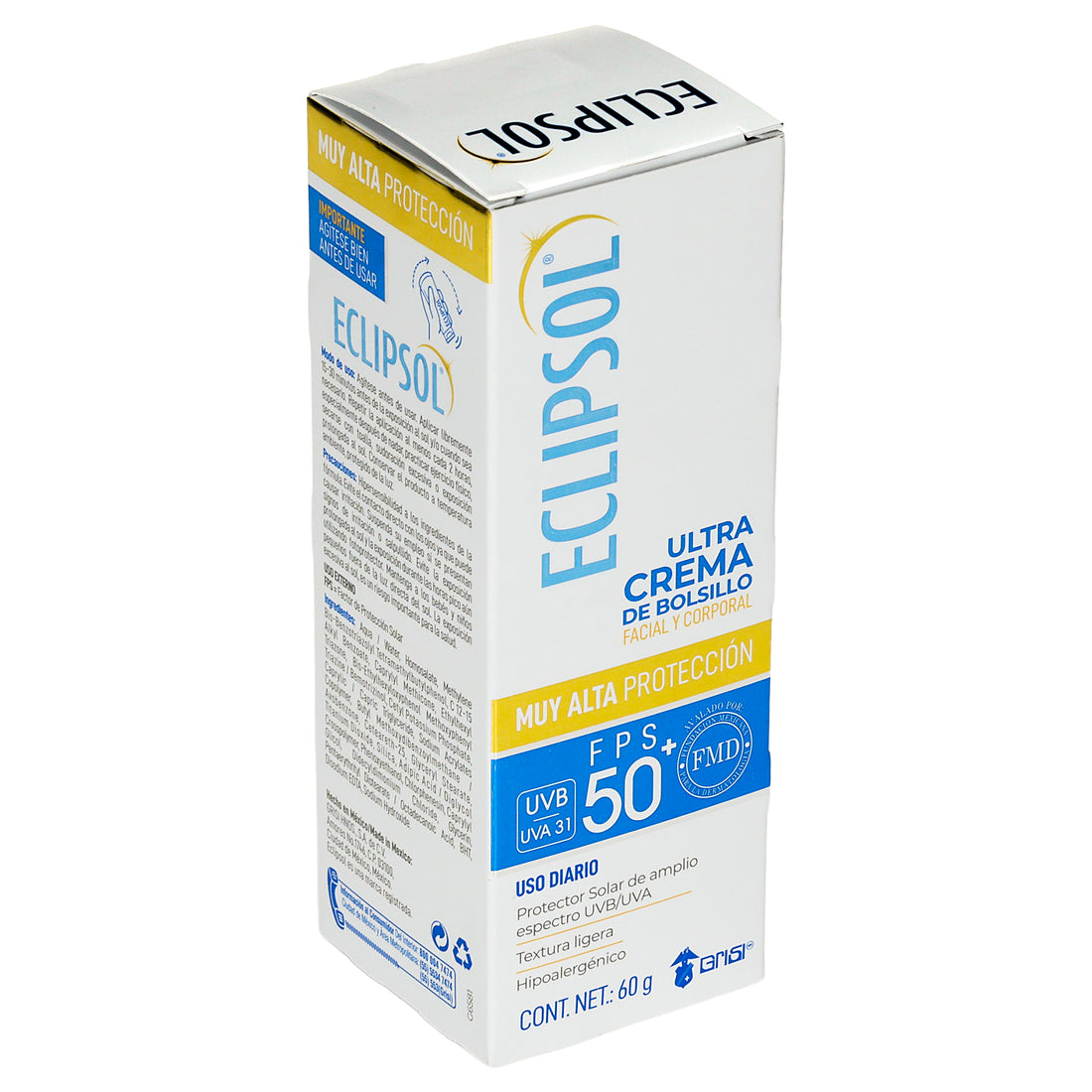 Eclipsol Ultra Crema Fps50 60G 2 - 037836012389