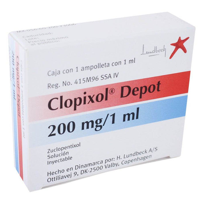 Clopixol Depot 200Mg/1Ml Con 1 Ampulas (Zuclopentixol) - WeCare Pharma