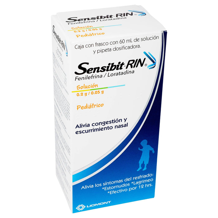 Sensibit-Rin Solución Con 60Ml (Fenilefrina/Loratadina) - WeCare Pharma