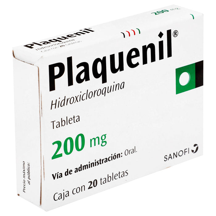 Plaquenil 200Mg Con 20 Tabletas (Hidroxicloroquina) - WeCare Pharma