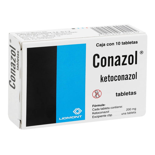 Conazol 200Mg Con 10 Tabletas (Ketoconazol) - WeCare Pharma