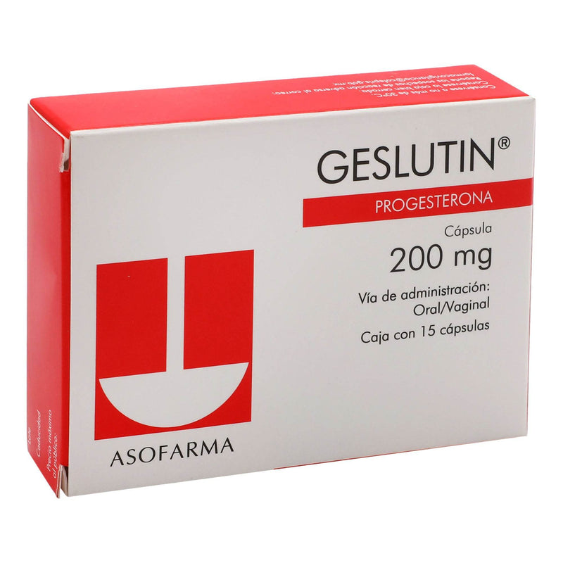 Geslutin 200Mg Con 15 Capsulas (Progesterona) - WeCare Pharma