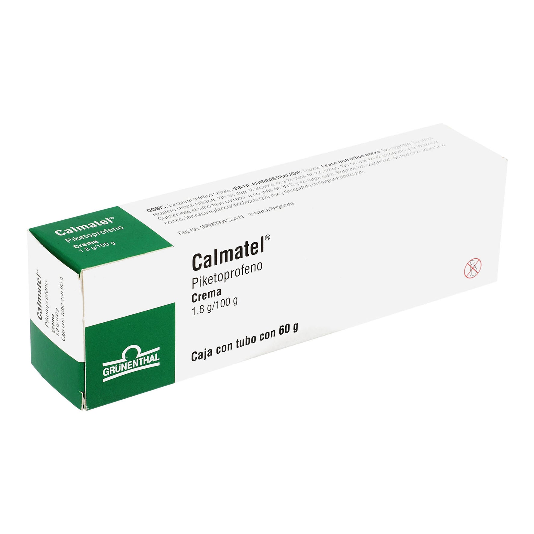 Calmatel Crema 1.8G/100G Tubo 60G (Piketoprofeno) 2 - 8430308229858