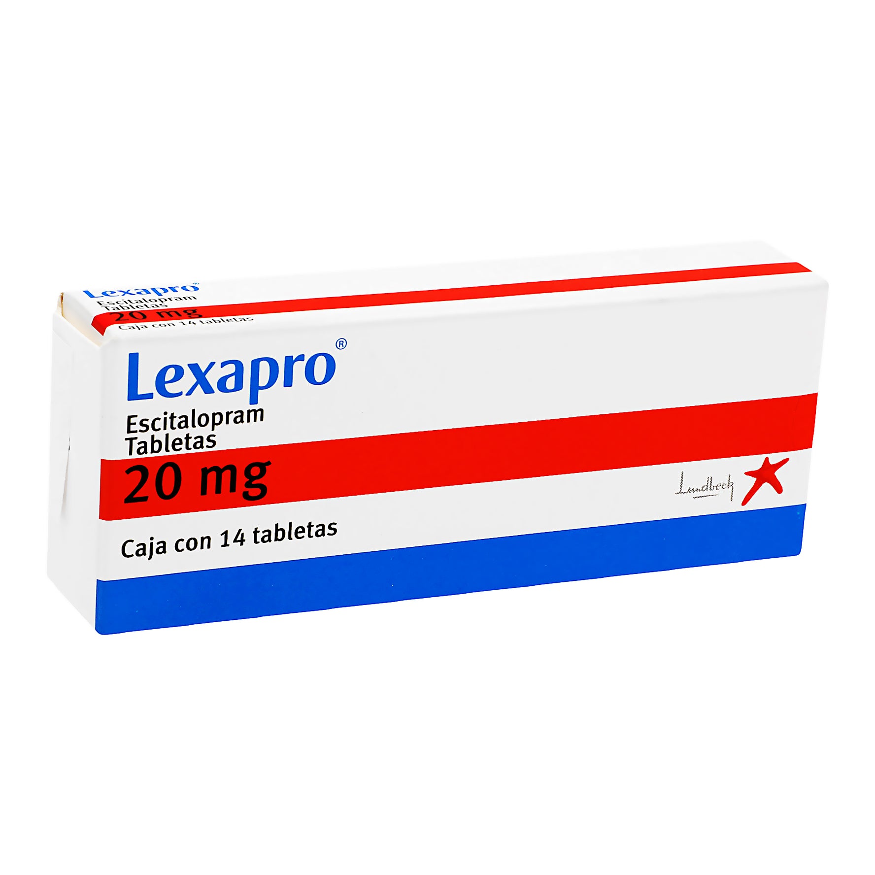 Lexapro 20Mg Con 14 Tabletas (Escitalopram) 2 - 7503003746287