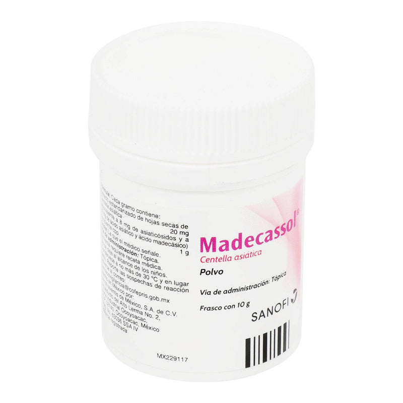 Madecassol Polvo 20Mg/1G 10G (Centella Asiatica) - WeCare Pharma