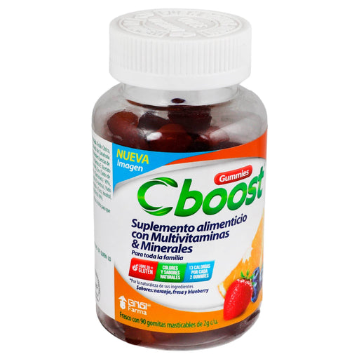 Cboost Gomitas 2G Con 90 (Multivitaminas/Minerales) - WeCare Pharma