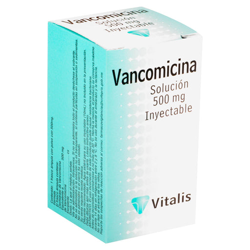 Vancomicina Frasco 500Mg Vitalis Ampulas - WeCare Pharma