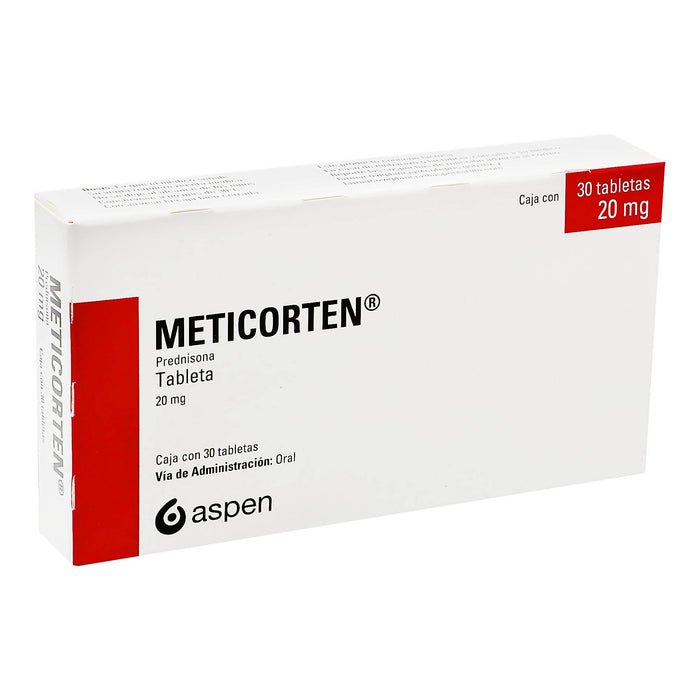 Meticorten 20Mg Con 30 Tabletas (Prednisona) - WeCare Pharma