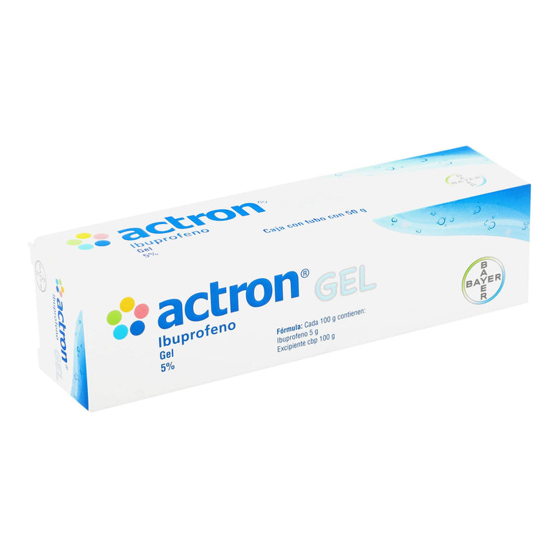 Actron Gel Tubo 5% 50G (Ibuprofeno) - WeCare Pharma