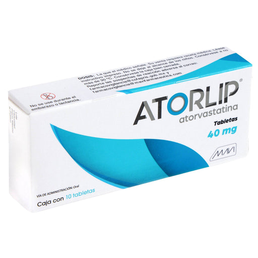 Atorlip 40Mg Con 10 Tabletas (Atorvastatina) - WeCare Pharma