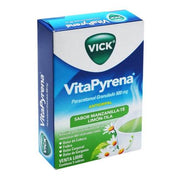 Vick Vitapyrena Sobres 500Mg/10Mg Manzanilla 5G Con 5 (Paracetamol/Fenilefrina) - WeCare Pharma