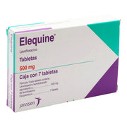Elequine 500Mg Con 7 Tabletas (Levofloxacino) - WeCare Pharma