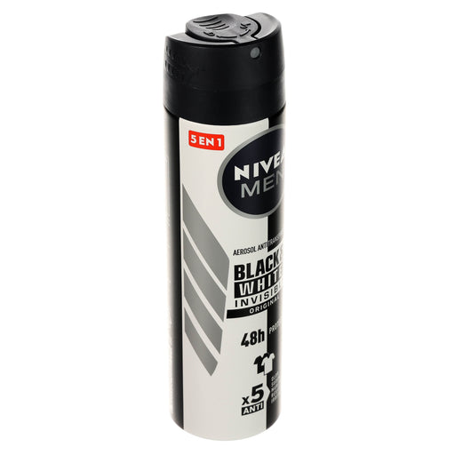 Nivea Men Black & White Aerosol 150Ml - WeCare Pharma
