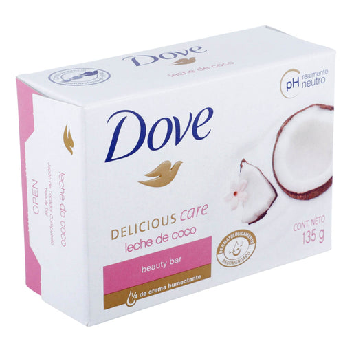 Jabon Dove Delicius Coco Barra 135G - WeCare Pharma