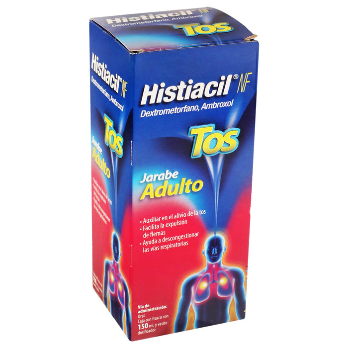 Histiacil Nf Ad Jarabe 225Mg/225Mg 150Ml (Dextrometorfano/Ambroxol) - WeCare Pharma