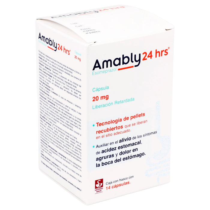 Amably 20Mg Con 14 Capsulas (Esomeprazol) 2 - 7501300421487