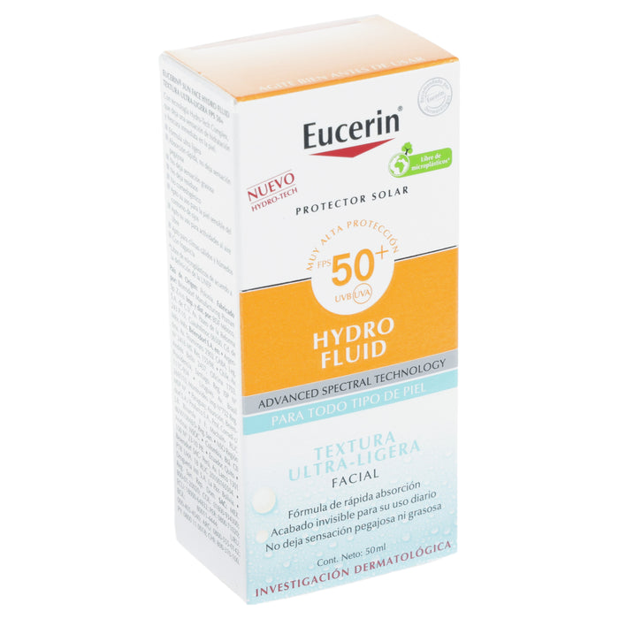 Eucerin Protector Solar Hydro Fluido Fps50 50Ml 4 - 4005900994776