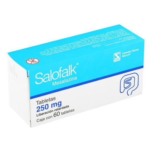 Salofalk 250Mg Con 60 Tabletas (Mesalazina) 2 - 7501168810409