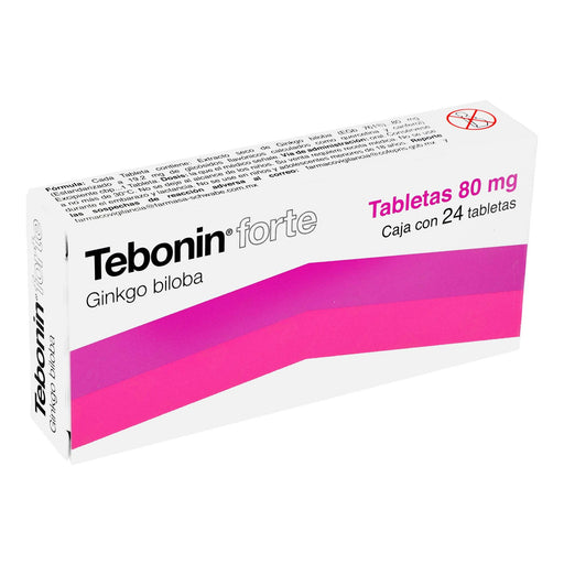 Tebonin Forte 80Mg Con 24 Tabletas (Ginkgo Biloba) - WeCare Pharma