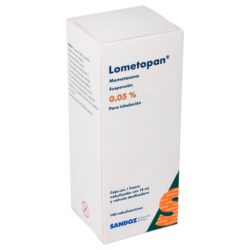 Lometopan (Mometasona) 0.05% 140 Dosis Suspensión 18Ml - WeCare Pharma