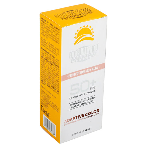 Bloqueador Fotosun Uv Con Color 100 Fps50 Crema 60Ml - WeCare Pharma