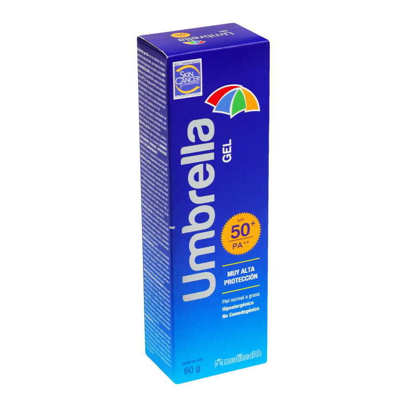 Umbrella Bloqueador Gel Tubo Fps50 60G - WeCare Pharma